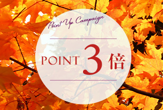 【期間限定】ポイントアップ キャンペーン11/13(木) 11時よりスタート！