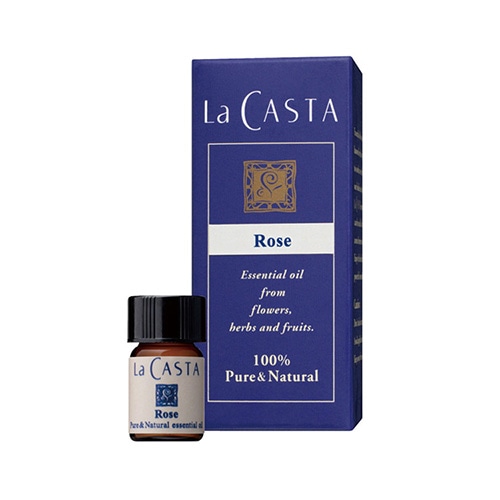 ラ カスタ エッセンシャルオイル ローズ アブソリュート ラ カスタ La Casta 植物の生命力と癒し