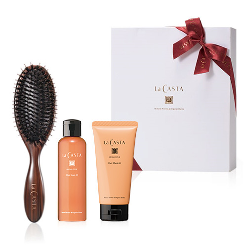ヘッドスパブラシ ビューティー ヘアケアセット 40 ＜ギフト＞