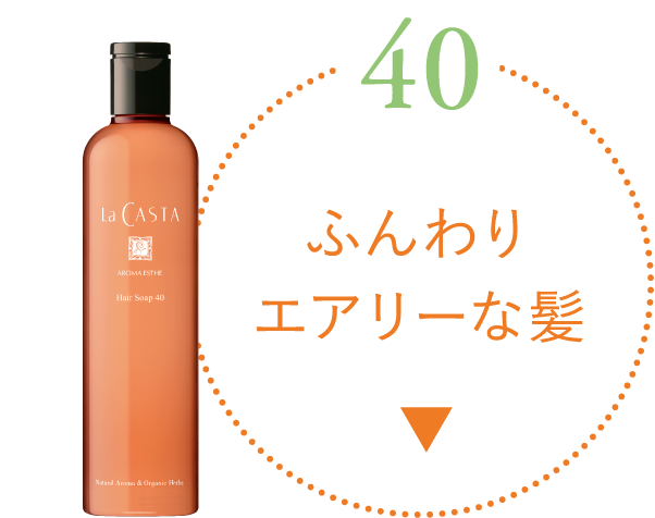 40 ふんわりエアリーな髪