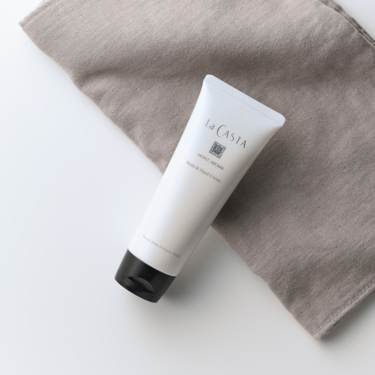 モイストアロマ ボディ&ハンドクリーム