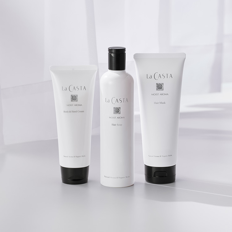 モイストアロマ ボディ&ハンドクリーム