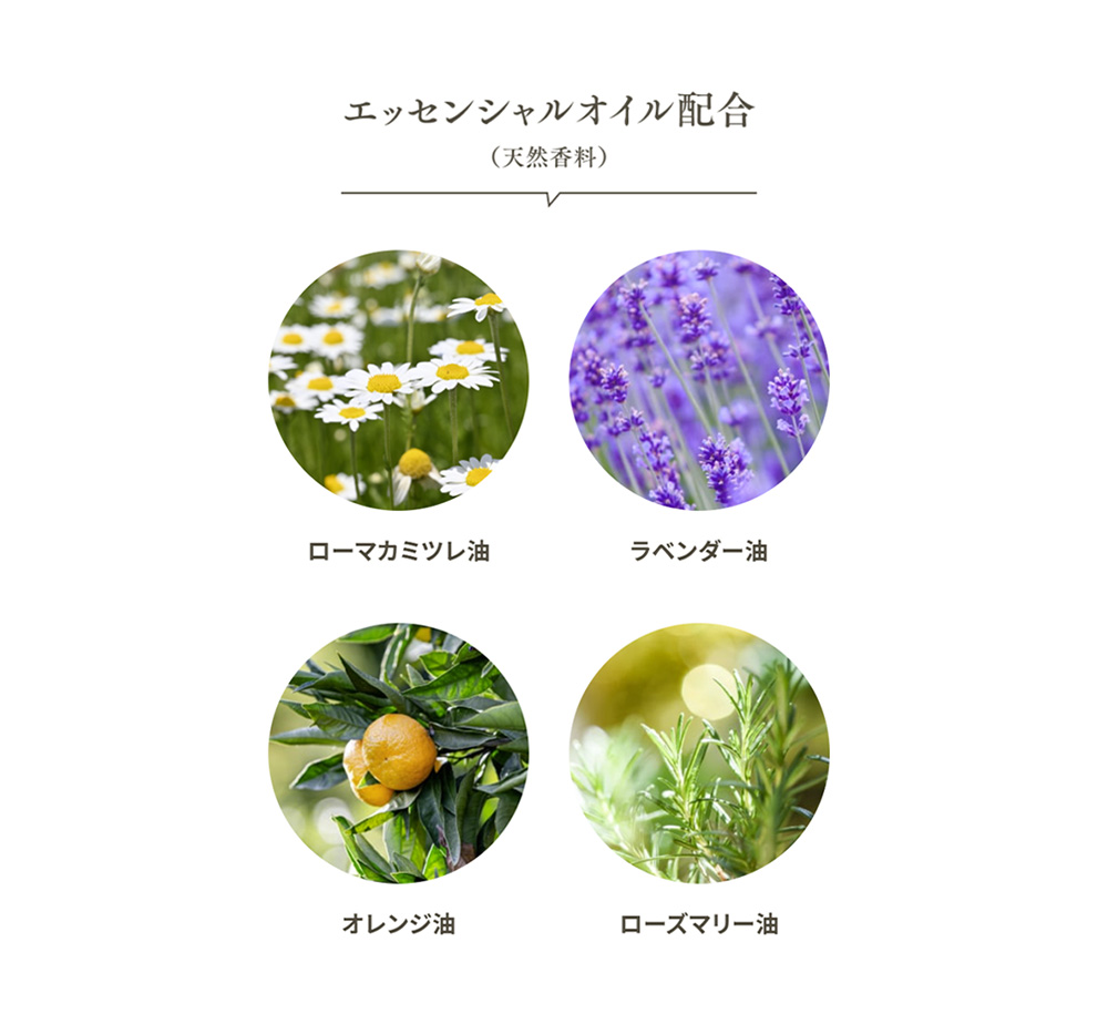エッセンシャルオイル配合
