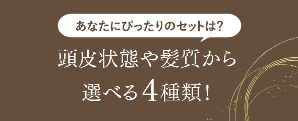 選べる4種類